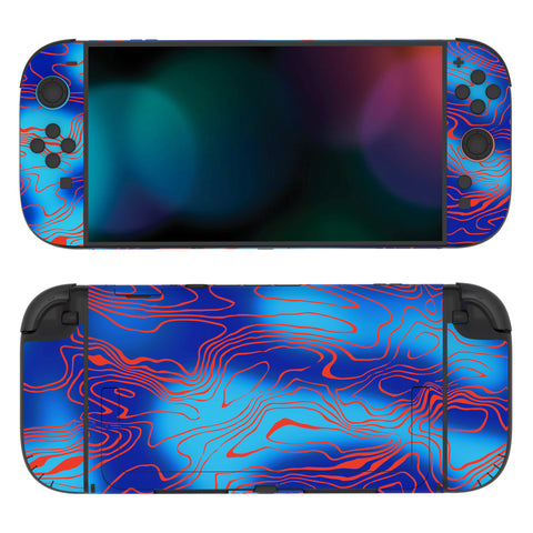 PlayVital for Nintendo Switch 2 Skin Full Set (2-Pack) - Protective Vinyl Decal Stickers for Switch 2 Console, Joycons, Handle Grips & Dock | No Residue, Anti-Scratch - Damascuscamo - YUDNT001