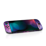 PlayVital for Nintendo Switch 2 Skin Full Set (2-Pack) - Protective Vinyl Decal Stickers for Switch 2 Console, Joycons, Handle Grips & Dock | No Residue, Anti-Scratch - Nebula Galaxy - YUDNT007