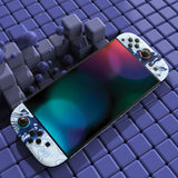 PlayVital for Nintendo Switch 2 Skin Full Set (2-Pack) - Protective Vinyl Decal Stickers for Switch 2 Console, Joycons, Handle Grips & Dock | No Residue, Anti-Scratch - Qinghua Porcelain Style - YUDNT009