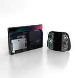 PlayVital for Nintendo Switch 2 Skin Full Set (2-Pack) - Protective Vinyl Decal Stickers for Switch 2 Console, Joycons, Handle Grips & Dock | No Residue, Anti-Scratch - Tear Down - YUDNT018