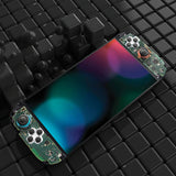 PlayVital for Nintendo Switch 2 Skin Full Set (2-Pack) - Protective Vinyl Decal Stickers for Switch 2 Console, Joycons, Handle Grips & Dock | No Residue, Anti-Scratch - Tear Down - YUDNT018