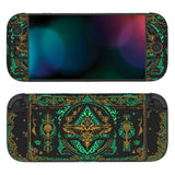 PlayVital for Nintendo Switch 2 Skin Full Set (2-Pack) - Protective Vinyl Decal Stickers for Switch 2 Console, Joycons, Handle Grips & Dock | No Residue, Anti-Scratch - Totem of Kingdom - YUDNT010