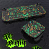 PlayVital for Nintendo Switch 2 Skin Full Set (2-Pack) - Protective Vinyl Decal Stickers for Switch 2 Console, Joycons, Handle Grips & Dock | No Residue, Anti-Scratch - Totem of Kingdom - YUDNT010