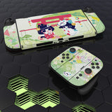 PlayVital for Nintendo Switch 2 Skin Full Set (2-Pack) - Protective Vinyl Decal Stickers for Switch 2 Console, Joycons, Handle Grips & Dock | No Residue, Anti-Scratch - Wishing Shrine - YUDNT017