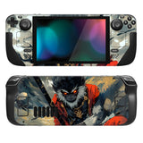 PlayVital Full Set Protective Skin Decal for Steam Deck LCD, Custom Stickers Viny Cover for Steam Deck OLED - Fallen Wukong - SDTM104