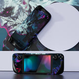 PlayVital Full Set Protective Skin Decal for Steam Deck LCD, Custom Stickers Viny Cover for Steam Deck OLED - Moonlit Horror - SDTM103