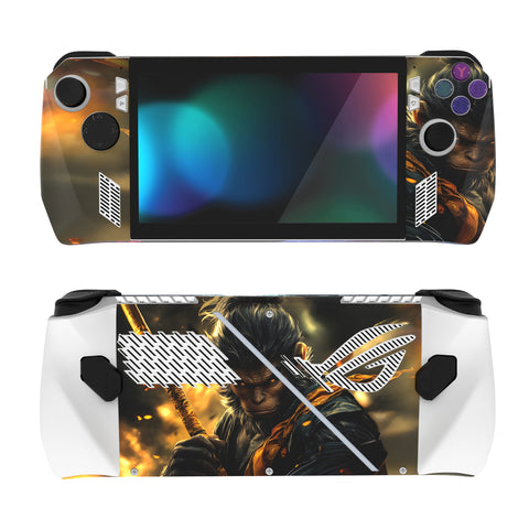 PlayVital Wasteland Wukong Custom Stickers Vinyl Wraps Protective Skin Decal for ROG Ally Handheld Gaming Console - RGTM044