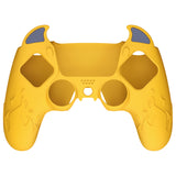 PlayVital Cute Demon Controller Silicone Case Compatible With PS5 Controller - Yellow - DEPFP006