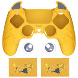 PlayVital Cute Demon Controller Silicone Case Compatible With PS5 Controller - Yellow - DEPFP006