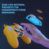 PlayVital Cute Demon Controller Silicone Case Compatible With PS5 Controller - Yellow - DEPFP006