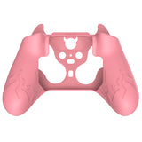 PlayVital Cute Demon Silicone Case Cover for Xbox Elite Wireless Controller Series 2, Kawaii Anti-Slip Shockproof Controller Skin Grip for Xbox Elite Series 2 Core with Thumb Grip Caps - Pink - UQNE2P005
