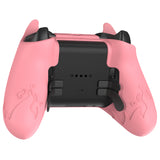 PlayVital Cute Demon Silicone Case Cover for Xbox Elite Wireless Controller Series 2, Kawaii Anti-Slip Shockproof Controller Skin Grip for Xbox Elite Series 2 Core with Thumb Grip Caps - Pink - UQNE2P005