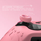 PlayVital Cute Demon Silicone Case Cover for Xbox Elite Wireless Controller Series 2, Kawaii Anti-Slip Shockproof Controller Skin Grip for Xbox Elite Series 2 Core with Thumb Grip Caps - Pink - UQNE2P005