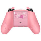 PlayVital Cute Demon Silicone Cover with Thumb Grip Caps for Xbox Series X/S Controller & Xbox Core Wireless Controller - Pink - PUKX3P005