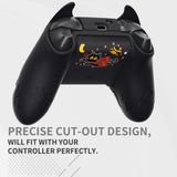 PlayVital Cute Demon Silicone Cover with Thumb Grip Caps for Xbox Series X/S Controller & Xbox Core Wireless Controller - Black - PUKX3P001