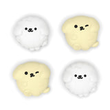 PlayVital Fluffy & Winky Pups Cute Thumb Grip Caps for PS5/4 Controller, Silicone Analog Stick Caps Cover for Xbox Series X/S, Thumbstick Caps for Switch Pro Controller - PJM2125