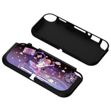 PlayVital Dancing Notes Custom Protective Case for NS Switch Lite, Soft TPU Slim Case Cover for NS Switch Lite - LTU6025