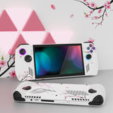 PlayVital Falling Cherry Blossom Custom Stickers Vinyl Wraps Protective Skin Decal for ROG Ally Handheld Gaming Console - RGTM010