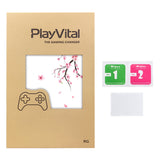 PlayVital Falling Cherry Blossom Custom Stickers Vinyl Wraps Protective Skin Decal for ROG Ally Handheld Gaming Console - RGTM010