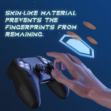 PlayVital Futuristic CyberMech Design Silicone Grip Skin with Thumb Grips for PS5 Wireless Controller, Compatible with PS5 Official Charging Dock - Black - CHXPFP001