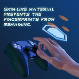 PlayVital Futuristic CyberMech Design Silicone Grip Skin with Thumb Grips for PS5 Wireless Controller, Compatible with PS5 Official Charging Dock - Racing Green - CHXPFP004