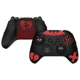 PlayVital Gothic Imp Series Cute Silicone Skin for Xbox Series X/S Controller, Anti-Slip Grip Silicone Cover, Protective Silicone Case for Xbox Core Controller with Thumb Grips - Black - ZEEX3P001