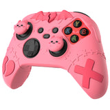 PlayVital Gothic Imp Series Cute Silicone Skin for Xbox Series X/S Controller, Anti-Slip Grip Silicone Cover, Protective Silicone Case for Xbox Core Controller with Thumb Grips - Peach Pink - ZEEX3P004