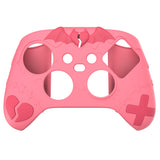 PlayVital Gothic Imp Series Cute Silicone Skin for Xbox Series X/S Controller, Anti-Slip Grip Silicone Cover, Protective Silicone Case for Xbox Core Controller with Thumb Grips - Peach Pink - ZEEX3P004