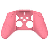 PlayVital Gothic Imp Series Cute Silicone Skin for Xbox Series X/S Controller, Anti-Slip Grip Silicone Cover, Protective Silicone Case for Xbox Core Controller with Thumb Grips - Peach Pink - ZEEX3P004