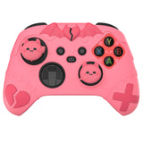 PlayVital Gothic Imp Series Cute Silicone Skin for Xbox Series X/S Controller, Anti-Slip Grip Silicone Cover, Protective Silicone Case for Xbox Core Controller with Thumb Grips - Peach Pink - ZEEX3P004