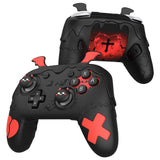 PlayVital Gothic Imp Series Silicone Cover for Nintendo Switch 2 Pro Controller, Cute Protective Skin Case for Switch 2 Pro Controller with Back Button Caps & Thumb Grip & Sticker - Black - GTVPTP001
