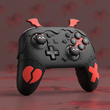 PlayVital Gothic Imp Series Silicone Cover for Nintendo Switch 2 Pro Controller, Cute Protective Skin Case for Switch 2 Pro Controller with Back Button Caps & Thumb Grip & Sticker - Black - GTVPTP001