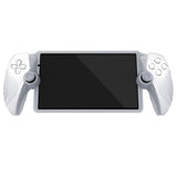 PlayVital Guardian Edition Silicone Protective Case for PS Portal Remote Player with Thumb Grips, Shockproof, Anti-Slip Grip for PS Portal Cover - Clear White - KNAPFP004