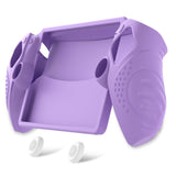 PlayVital Guardian Edition Silicone Protective Case for PS Portal Remote Player with Thumb Grips, Shockproof, Anti-Slip Grip for PS Portal Cover - Mauve Purple - KNAPFP005
