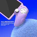 PlayVital Guardian Edition Silicone Protective Case for PS Portal Remote Player with Thumb Grips, Shockproof, Anti-Slip Grip for PS Portal Cover - Mauve Purple - KNAPFP005