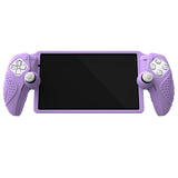 PlayVital Guardian Edition Silicone Protective Case for PS Portal Remote Player with Thumb Grips, Shockproof, Anti-Slip Grip for PS Portal Cover - Mauve Purple - KNAPFP005