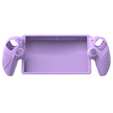 PlayVital Guardian Edition Silicone Protective Case for PS Portal Remote Player with Thumb Grips, Shockproof, Anti-Slip Grip for PS Portal Cover - Mauve Purple - KNAPFP005