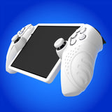 PlayVital Guardian Edition Silicone Protective Case for PS Portal Remote Player with Thumb Grips, Shockproof, Anti-Slip Grip for PS Portal Cover - White - KNAPFP003