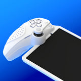 PlayVital Guardian Edition Silicone Protective Case for PS Portal Remote Player with Thumb Grips, Shockproof, Anti-Slip Grip for PS Portal Cover - White - KNAPFP003
