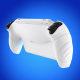 PlayVital Guardian Edition Silicone Protective Case for PS Portal Remote Player with Thumb Grips, Shockproof, Anti-Slip Grip for PS Portal Cover - White - KNAPFP003
