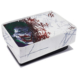 PlayVital Nylon Dust Cover for ps5, Soft Neat Lining Dust Guard for ps5 Console, Anti Scratch Waterproof Cover Sleeve for ps5 Console Digital Edition & Disc Edition - Clown Hahaha - PFPJ166