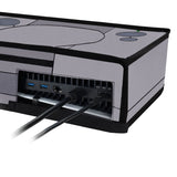 PlayVital Nylon Dust Cover for ps5, Soft Neat Lining Dust Guard for ps5 Console, Anti Scratch Waterproof Cover Sleeve for ps5 Console Digital Edition & Disc Edition - Retro 32 Bit Style - PFPJ167