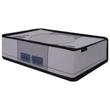 PlayVital Nylon Dust Cover for ps5, Soft Neat Lining Dust Guard for ps5 Console, Anti Scratch Waterproof Cover Sleeve for ps5 Console Digital Edition & Disc Edition - Retro 32 Bit Style - PFPJ167