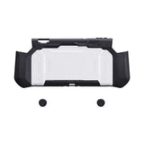 PlayVital METEOR Protective Case for Nintendo Switch 2, Dockable Ergonomic Non-Slip TPU Grip Cover with Thumb Grip for Switch 2, Shockproof Anti-Scratches Protector - Black - YDCNTM001