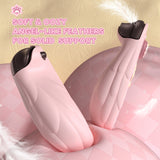 PlayVital Magic Wings Silicone Grip Case for Nintendo Switch 2 – Dockable Anime Protective Cover with Extra Adjustable Stand & Thumb Grips - Pink - XYFNTM001