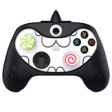 PlayVital MonoEye Monster Cute Silicone Cover for Xbox Series X/S Controller, Includes Joystick Caps and Stickers for Xbox Core Controller Anti-Slip Grip Case - Black - GTTX3P001