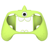 PlayVital MonoEye Monster Cute Silicone Cover for Xbox Series X/S Controller, Includes Joystick Caps and Stickers for Xbox Core Controller Anti-Slip Grip Case - Green - GTTX3P003