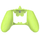 PlayVital MonoEye Monster Cute Silicone Cover for Xbox Series X/S Controller, Includes Joystick Caps and Stickers for Xbox Core Controller Anti-Slip Grip Case - Green - GTTX3P003