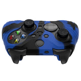 PlayVital Mountain Range Edition Silicone Cover with Thumb Grips for Xbox Elite Series 2 Controller & Xbox Elite Series 2 Core Controller - Blue & Black - DVGE2P004