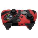 PlayVital Mountain Range Edition Silicone Cover with Thumb Grips for Xbox Elite Series 2 Controller & Xbox Elite Series 2 Core Controller - Red & Black - DVGE2P003